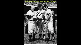 NY Yankees Old Timers' Day 1970, #37 Retired (WPIX-TV Audio)