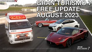 Gran Turismo 7 - August 2023 Free Update (Update 1.36) Trailer & Screenshots