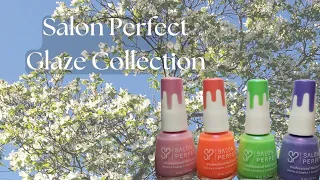 Swatch and Reveiw of Salon Perfect Glaze Collection