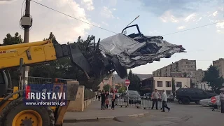 ფორსაჟის გადაღებებისას დამტვრეული ავტომობილები