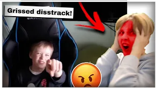 9-VUOTIAS POIKA TEKI MUSTA DISS TRACKIN!! 😡 (SUUTUIN!)