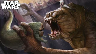 How Jabba The Hutt Got His Rancor