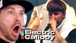 First Time Hearing ELECTRIC CALLBOY (LIVE) - WE GOT THE MOVES (REACTION!!!)