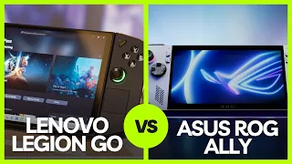 Lenovo Legion Go vs Asus Rog Ally: Who Wins?