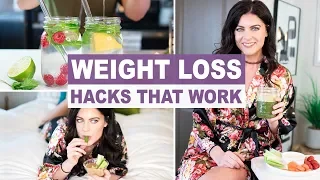 30 "Lazy Girl" Weight Loss HACKS that ACTUALLY Work! | Weight Loss Tips