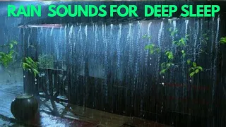 Heavy rain sounds for sleeping//calm rain sounds for sleep//soothing rain sounds//relaxing streams..