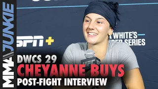 DWCS 29: Cheyanne Buys post-fight interview