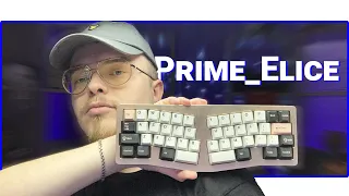 ⌨️ ЭРГОНОМИЧНЫЙ КАСТОМ 45% | Prime_Elice кастомная клавиатура обзор