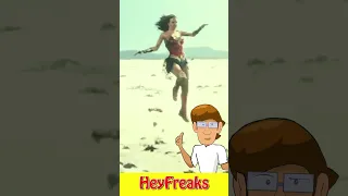 Gal Gadot As Wonder Woman #heyfreaks #heyfreak #wonderwoman #galgadot #mcushorts #shorts