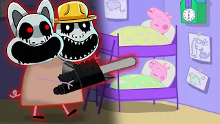 Mummy Pig turns into ZOONOMALY ???? | Peppa Pig Funny Animation