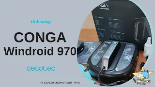Conga WinDROID 970 - #Unboxing Robot Lavavetri