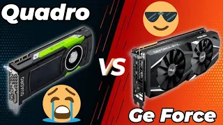 Quadro Vs Geforce Gaming | Is Quadro Better Than Geforce ? Quadro Vs Rtx For Video Editing | Nvidia.