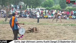 Gurha Jagir (Akhnoor) Jammu Kushti Dangal 23-September-2022