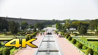 Brindavan Gardens mysore ,karnataka ,india in 4k ultrahd-2019