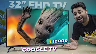 TCL 32" FULL HD Google TV 🔥 TCL Bezel-Less S Series FHD Google TV ⚡ Best FHD TV in India 2023 🔥