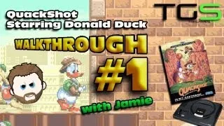 Walkthrough: Quackshot Starring Donald Duck - Sega Mega Drive / Genesis Part 1