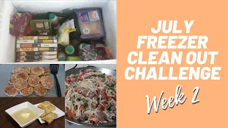 MEALS RECAP! July Pantry Challenge / Freezer clean out WEEK 2 | Australian Family on a budget