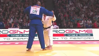 Teddy Riner vs Kokoro Kageura Glandslam Paris 2020