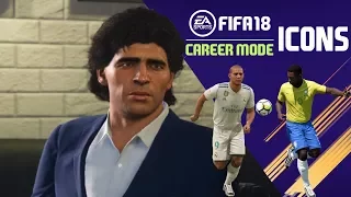 FIFA 18 | Career Mode | LEGENDS | FUT ICONS | DOWNLOAD