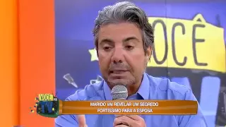 Você na TV 18/12/2015 Marido revela que se apaixonou pela filha adotiva