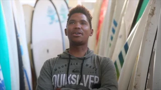 Alfonzo Peters, from suffering to surfing