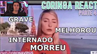 CORINGA REAGINDO AOS MAIORES MICOS DA TV BRASILEIRA AO VIVO - (PARTE 4) LOUD CORINGA