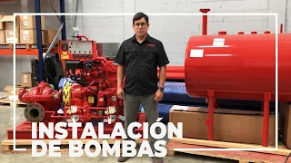 Recomendaciones básicas para la correcta instalación de bombas contra incendio