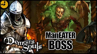 NAJŤAŽŠÍ BOSS V HRE? MANEATER BOSS!  [DEMON SOULS REMAKE PS5] 13