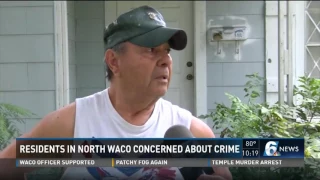 Residents in North Waco concerned about crime