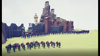 BATTLE FOR HELMS DEEP (Totally Accurate Battle Simulator, Lord of The Rings Edition)