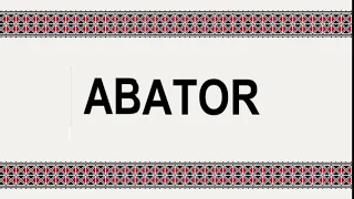 ABATOR (definiție DEX)