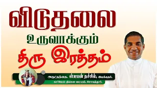 விடுதலை உருவாக்கும் திரு இரத்தம்  | Rev. Fr. Stephen Thachil, CMI | Carmel Retreat Center, Sogathur.