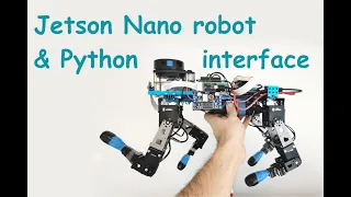 NVIDIA Jetson Nano and Dynamixel robot: control using Python