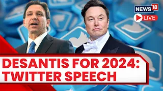 Ron DeSantis Launches His Presidential Bid With Elon Musk On Twitter Spaces | USA Elections News