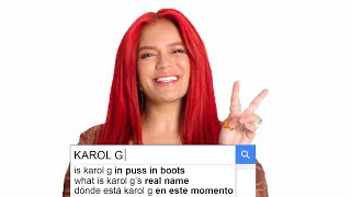 KAROL G Answers the Web's Most Searched Questions | WIRED