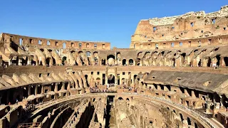 360 view of the Coliseum in Rome, Italy