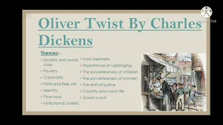 Oliver Twist By Charles Dickens Themes With Full Explanation In Urdu / Hindi