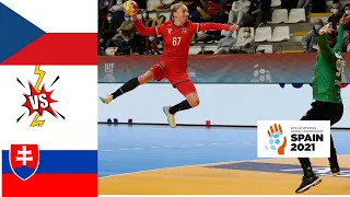 Czech Republic Vs Slovakia Handball Women's World Championship Spain 2021