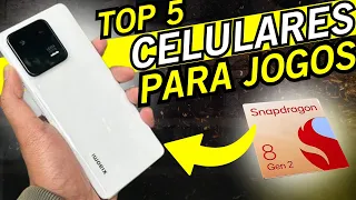 TOP 5 MELHORES Celulares XIAOMI PARA JOGOS | MELHOR CUSTO BENEFÍCIO em 2024!!!