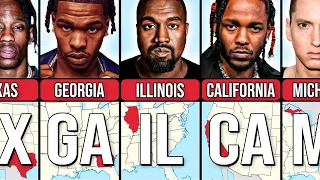 Best Rapper from Each State 2024