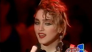 Madonna - Holiday (1984) First time in TV