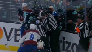 Colorado Avalanche Vs Seattle Kraken Scrum