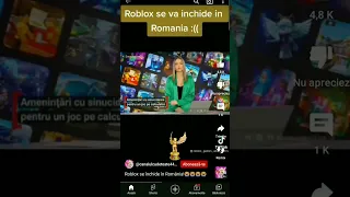 roblox se va închide în România| apar sa nu îl închidă la noi