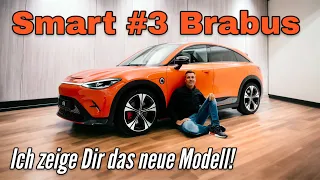 Smart #3 Brabus: Der ist ja schräg (am Heck)! Elektro-Allradler mit 315 kW im ersten Check | 2024