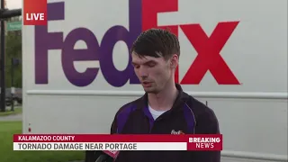 'Completely caved in' | FedEx employees describe working when tornado destroyed Portage facility