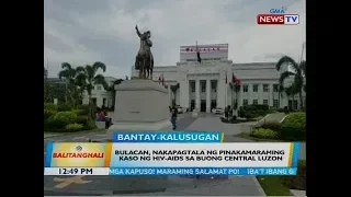 BT: Bulacan, nakapagtala ng pinakamaraming kaso ng HIV-AIDS sa buong Central Luzon