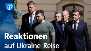 Nach Scholz-Besuch: Weitere Unterstützung für die Ukraine