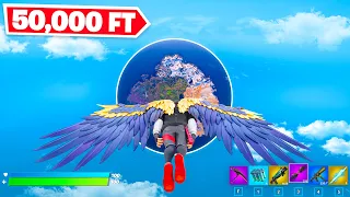 I Broke Season 2 of Fortnite... (50,000 FT ABOVE THE MAP)