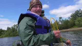 Ангара 2020. Рыбалка. Часть 1. Ловим щуку и хариуса / Angara river fishing