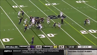 Blake Corum (Michigan RB) vs Washington 2023